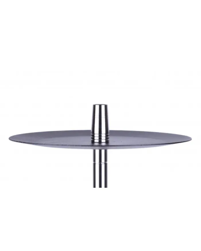 Кальян Gramm SOLO Silver (колба Yahya Pear прозора зі швом)