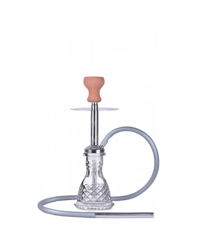 Кальян Yahya Snake mini (серебристый)