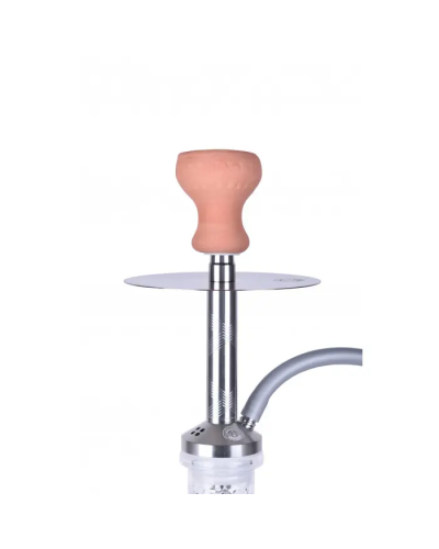 Кальян Yahya Snake mini (серебристый)