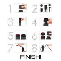 Кальян Yahya Tube (чорний)