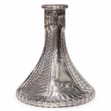 Колба для кальяну 2х2 Crystal №10 Clear (темно-прозора)