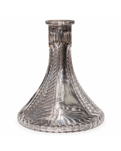 Колба для кальяну 2х2 Crystal №10 Clear (темно-прозора)