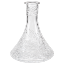 Колба для кальяну 2х2 Crystal №14 (прозора)