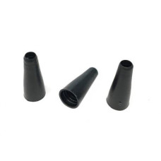  Мундштуки для кальяну одноразові "Універсальний" (чорні) 100 шт