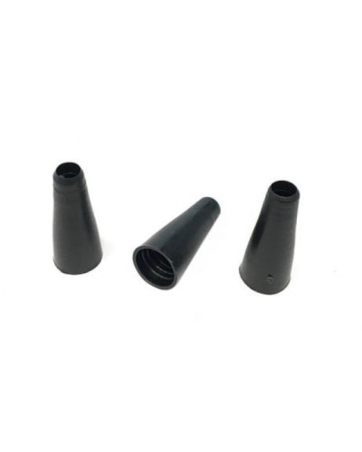 Мундштуки для кальяну одноразові "Універсальний" (чорні) 100 шт