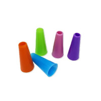  Мундштуки для кальяну одноразові "Універсальний" 3 см (кольорові) 100 шт