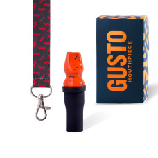 Мундштук для кальяна персональний GUSTO Colour Red (Червоний)