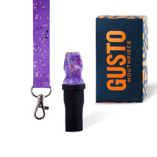 Мундштук для кальяна персональний GUSTO Colour Blue (Блакитний)