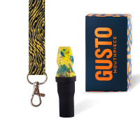 Мундштук для кальяна персональний GUSTO Colour Yellow (Жовтий)