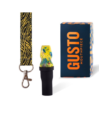 Мундштук для кальяна персональний GUSTO Colour Yellow (Жовтий)