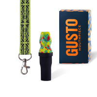 Мундштук для кальяна персональний GUSTO Colour Green (зелений)