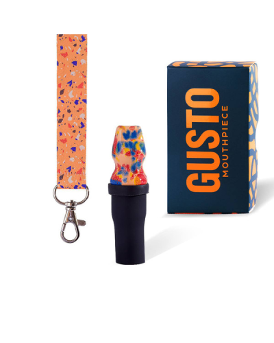 Мундштук для кальяна персональний GUSTO Colour Peach (персиковий)