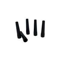 Мундштуки для кальяну одноразові 2х2 XXL (чорні) 100шт