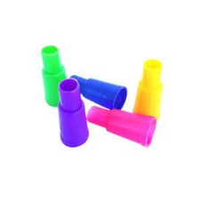  Мундштуки для кальяну одноразові "Драбинка" (кольорові) 100 шт