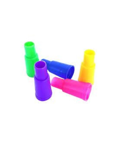 Мундштуки для кальяну одноразові "Драбинка" (кольорові) 100 шт