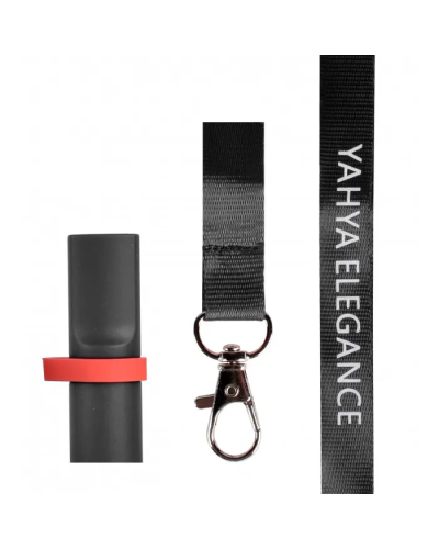 Мундштук для кальяну персональний Yahya Color (Чорний)