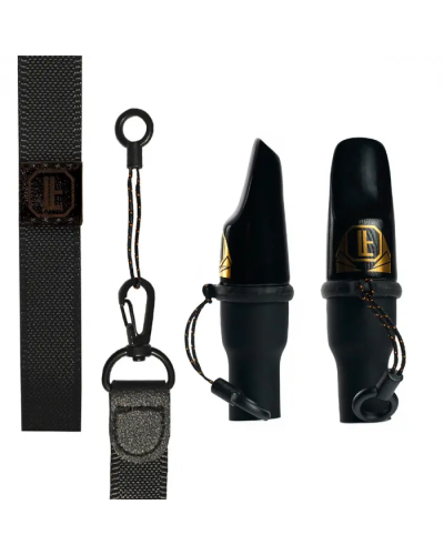 Мундштук для кальяну персональний Lavart Minor Glaze (Чорний) 1 шт