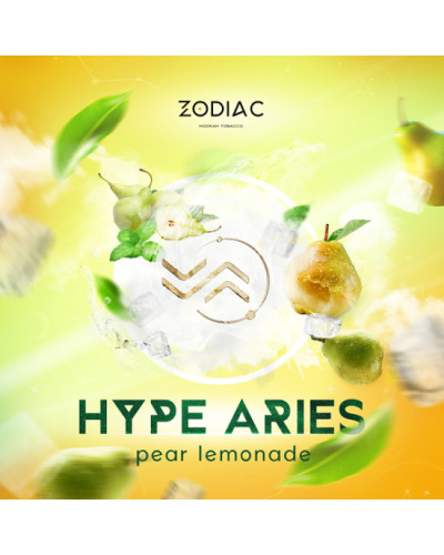 Тютюн для кальяну ZODIAC 25 гр HYPE ARIES (грушевий лимонад)