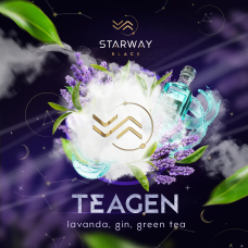 Тютюн для кальяну Starway Black Line 50 гр Tea Gen (лаванда джин зелений чай)