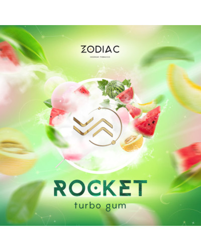 Табак для кальяна ZODIAC 25 гр ROCKET (Арбуз Дыня Жвачка)