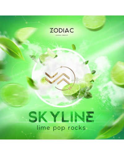 Тютюн для кальяну ZODIAC 50 гр SKYLINE (лаймова шипучка)