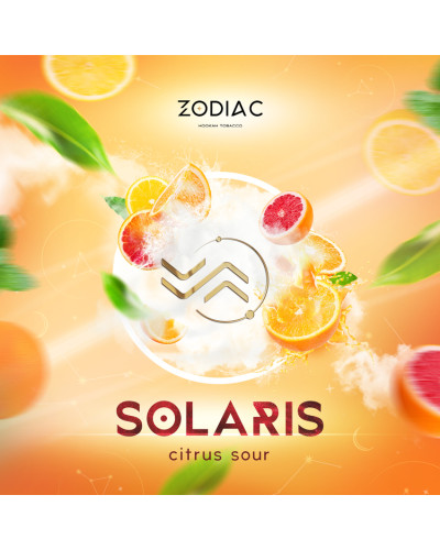 Тютюн для кальяну ZODIAC 25 гр SOLARIS (цитрус мікс)