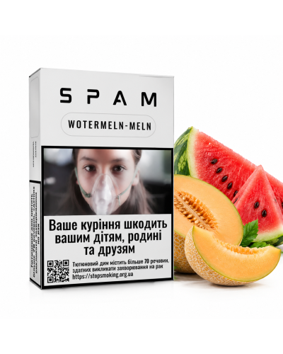 Табак для кальяна SPAM Wotermeln-Meln Арбуз Дыня 40 г