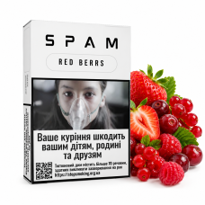 Табак для кальяна SPAM Red Berrs Красные ягоды 40 г