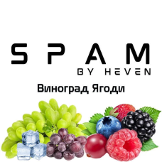 ТЮТЮН ДЛЯ КАЛЬЯНУ SPAM by heven 100 гр  Виноград Ягоди