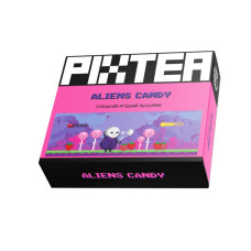 Безтютюнова суміш PixTea Aliens candy (Ягідний льодяник) 50г