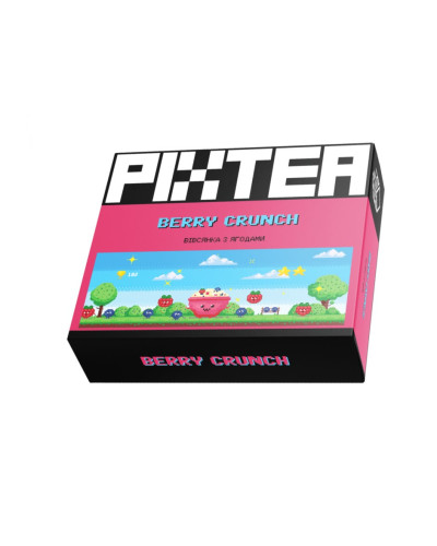 Безтютюнова суміш PixTea Berry crunch (Вівсянка з ягодами) 50г