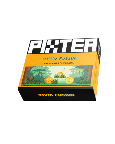 Беcтабачная смесь PixTea Vivid fusion (Брусника апельсин) 50г