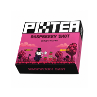 Безтютюнова суміш PixTea Raspberry Shot (Солодка малина) 50г