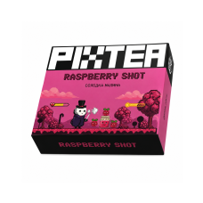 Безтютюнова суміш PixTea Raspberry Shot (Солодка малина) 50г
