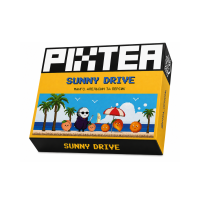 Безтютюнова суміш PixTea Sunny Drive (Манго Апельсин Персик) 50г