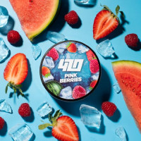 Тютюн 420 Classic Frost Line Pink Berries (кавун малина полуниця 100 г)