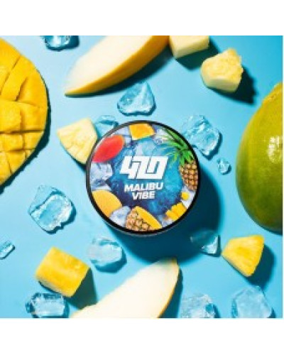 Табак 420 Classic Frost Line Malibu Vibe (манго диня ананас 100 г)