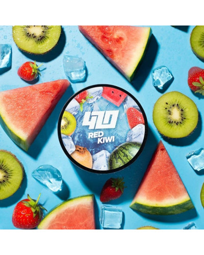Табак 420 Classic Frost Line Red Kiwi (ківі кавун полуниця 100 г)