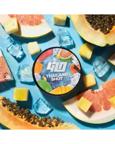 Табак 420 Classic Frost Line Thailand Shot (манго помело папайя 100 г)