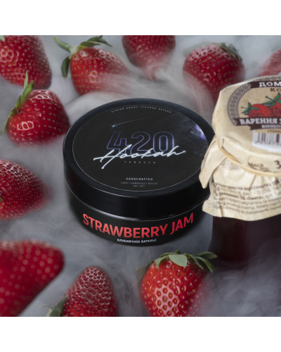 Табак 420 Classic 420 Strawberry Jam (Полуничний джем, 100 г)