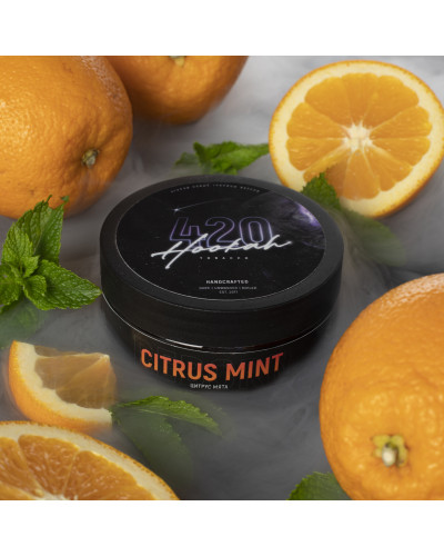 Табак 420 Classic Citrus Mint (Цитрус з м'ятою, 100 г)
