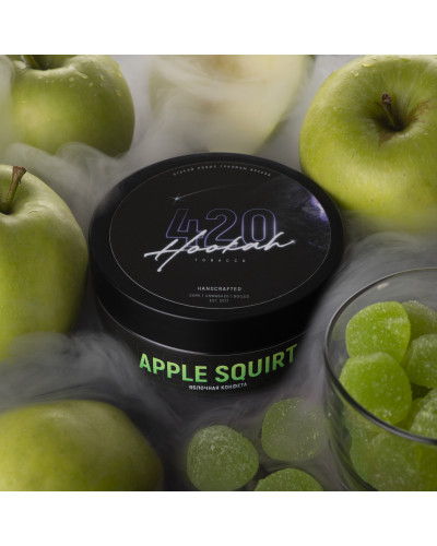 Табак 420 Classic Apple Squirt (Яблучна цукерка, 100 г)