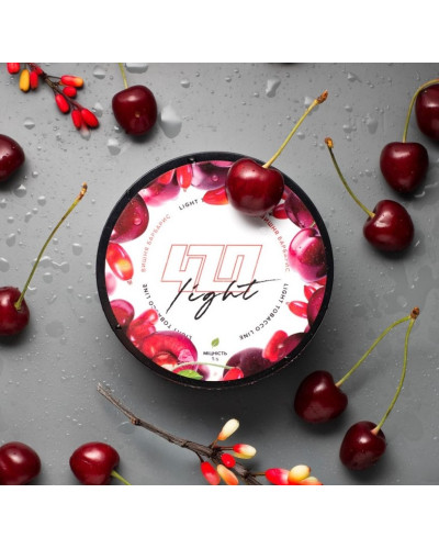 Табак 420 Light Вишня Барбарис (100 г) — Ягодная Кислинка