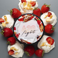 Табак 420 Light Клубничный мильфей (100 г) – Вкусный Вихрь Летнего Наслаждения
