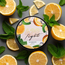 Табак 420 Light Айс Лимон М'ята (100 г)   — Прохолодна м'ята та свіжість лимону