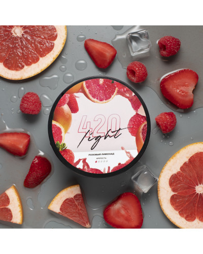 Табак 420 Light Розовый Лимонад (100 г) – Освежающий Вкус Летнего Коктейля