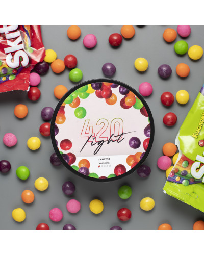 Табак 420 Light Скиттлс (100 г) – Вибух Солодких Смаків