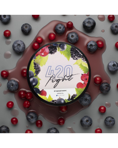 Табак 420 Light Ягідний Морс (100 г) – Яскравий Смак Освіжаючого Літа