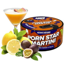 Табак 420 x Hookah Overlord Porn Star Martini (маракуйя, лимон, ігристе 100 г)