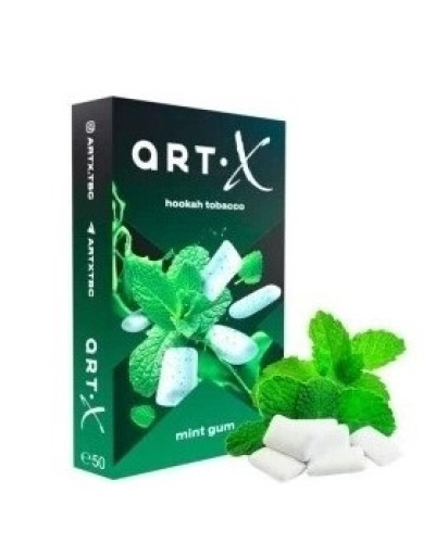 Табак для Кальяну ART X Mint Gum (м'ятна жуйка) 50гр